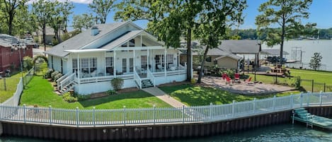 You cannot beat this yard.  Perfect for enjoying the outdoors.  