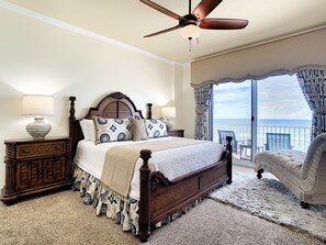 Bedroom with Queen bed and Chaise