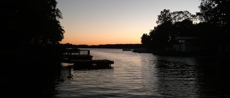 view from dock