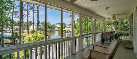 AMAZING Views! Grab a seat on our porch overlooking the water!