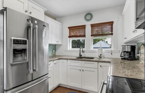 Newly renovated kitchen