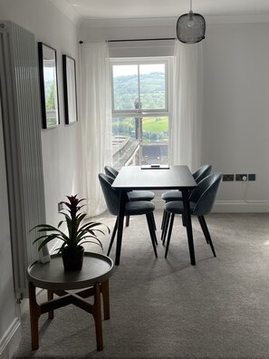 Dining area with a view