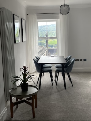 Dining area with a view