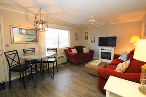 Living/Dining with new pub table