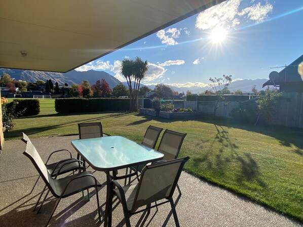 Covered outdoor patio