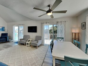 Living Room & Dining Area