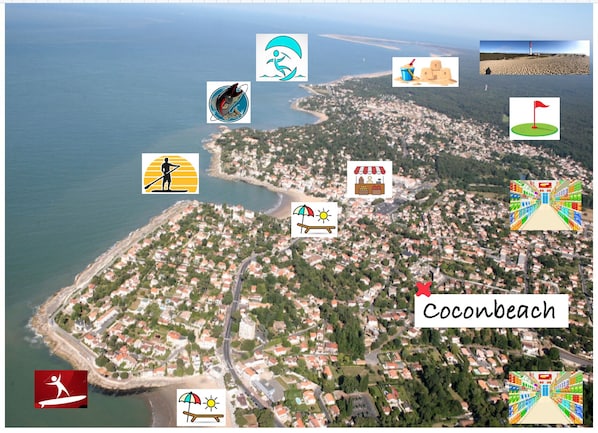 Carte de l’hébergement