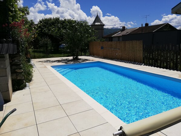 Piscine privée de 8*5m sécurisée