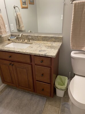Completely remodeled bath