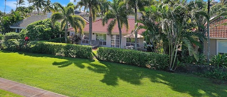 The view of Kauai Love from the Greenbelt