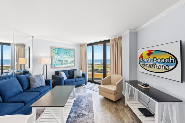 Oceanfront Living Room