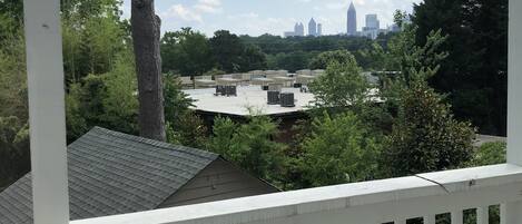 Beautiful view of Midtown from Bedroom #1 balcony.
