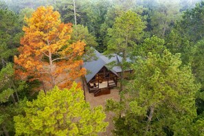 Paradise Pines Cabin - Aerial View