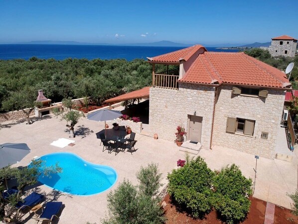 Experience the allure of the property's exterior, a captivating space that invites relaxation and enjoyment