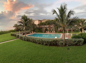 Heated pool