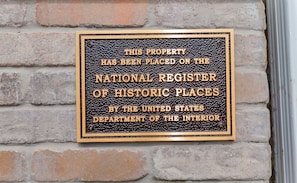 Registered as a National Historic Property