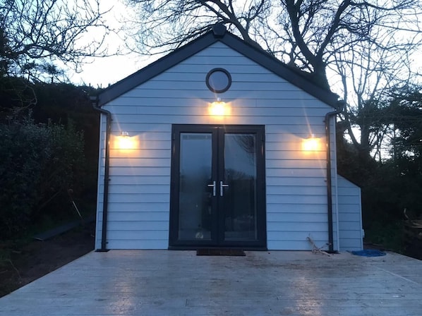 The outside of The Hideaway