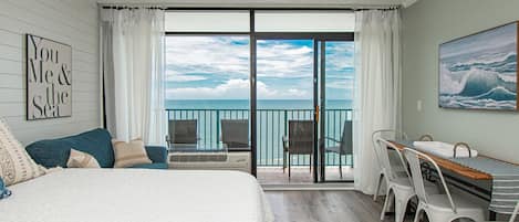 Relax and enjoy the ocean view from your bed!