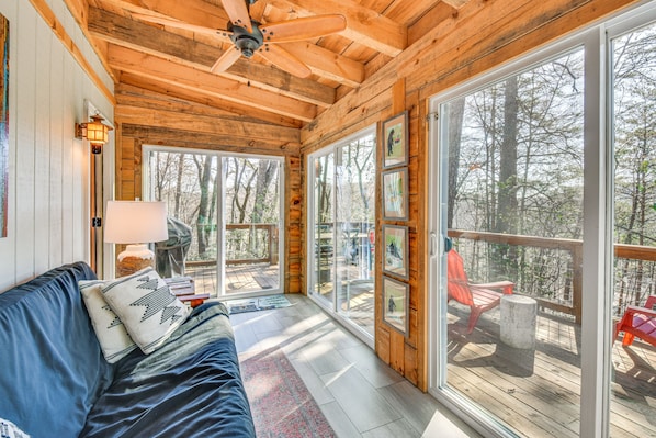 Clayton Vacation Rental | 3BR | 2BA | Steps Required for Access | 1,400 Sq Ft