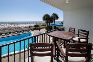 Plenty of seats on the balcony for the whole family