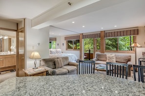 Living room from kitchen