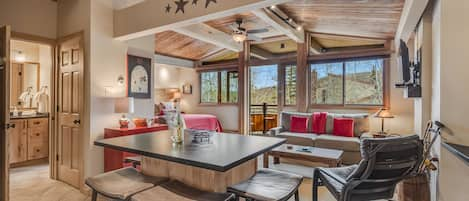 Kitchen island with island seating