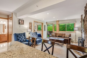 Living area from kitchen