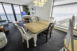 Large Living/Dining Room Area,with Views of the Ocean!