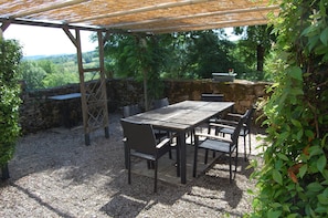 Terrace avec grande vue