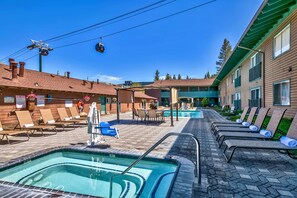 Got tired after your trip? There's a hot tub just for your relaxation!