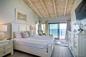 Enjoy ocean views while in bed.