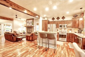 Kitchen- Fully Stocked. 