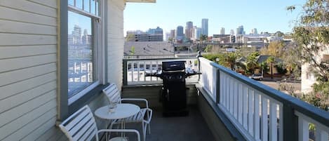 Patio View of down town 