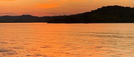 Sunset from our Dock