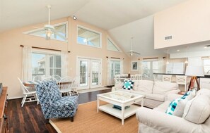 Open concept family room 