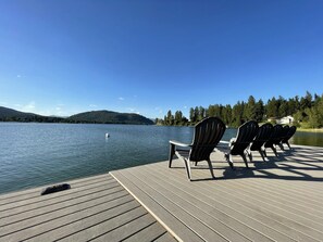 Private Dock & Swimming Area just a short ~600ft walk from the house.