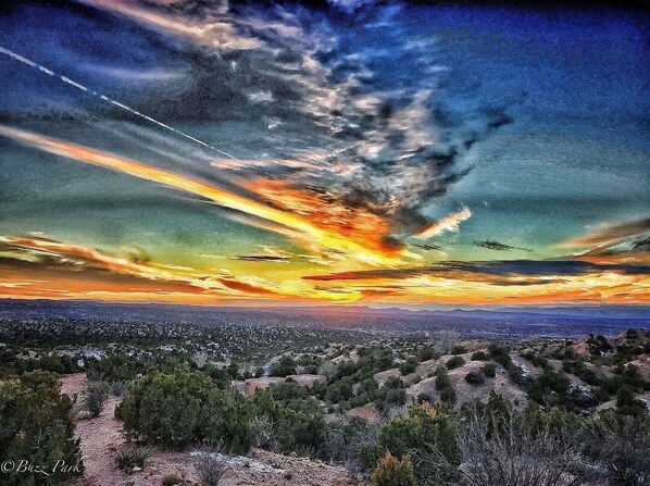 View from trail above Condo.
