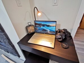 Desk for work. 