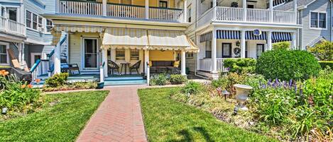 Ocean Grove Vacation Rental | Studio | 1BA | 300 Sq Ft | 2nd-Story Studio