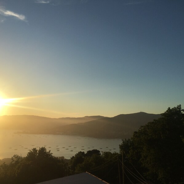 Vue depuis l’hébergement