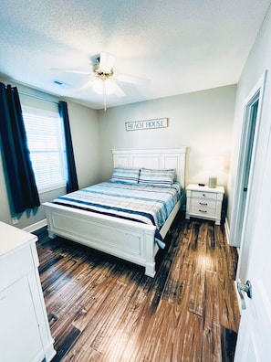 King Bed in Master Bedroom