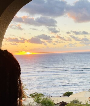 Sunrise from the balcony
