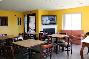 Meet up with members from your group at our on-site dining area
