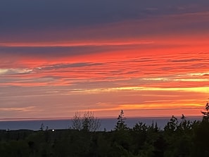 Sunset from balcony 