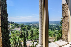 Blick von der Unterkunft