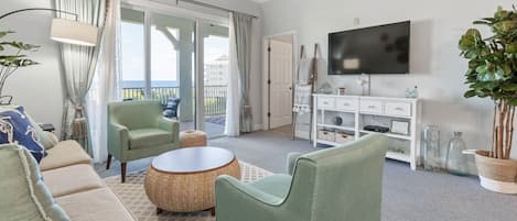 Seaside Stay - 4th Floor Condo with Golf & Ocean Views at Cinnamon Beach