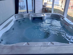 Brand new hot tub installed -- December 2023