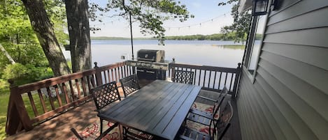 View from off the back deck. 