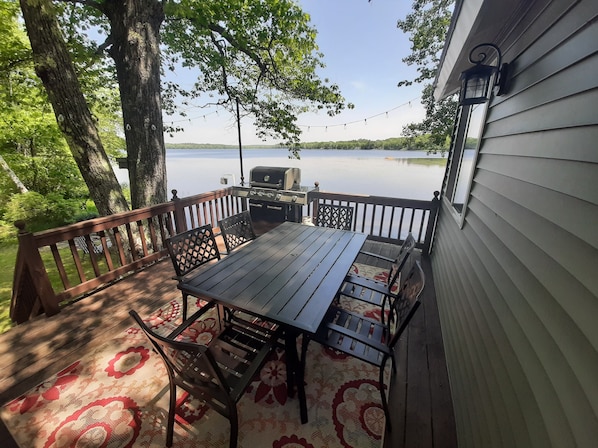 View from off the back deck.