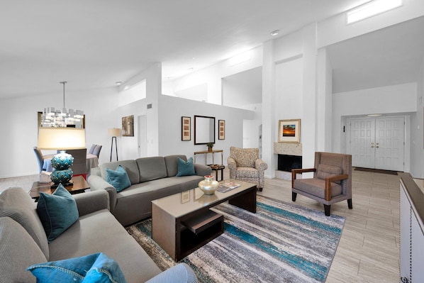 Entertaining Living Room